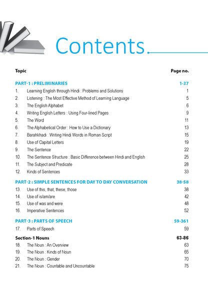 MTG English From Zero to Hero - Learn English Grammar, Reading, Writing & English Speaking Course Book
