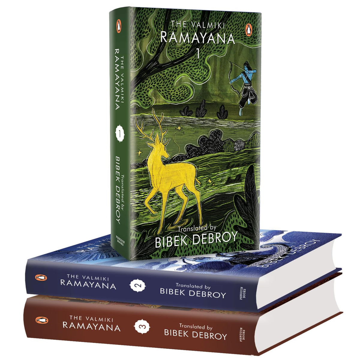 The Valmiki Ramayana: Premium Collectors' Edition | Bibek Debroy Translation of India's Timeless Mythology | The Epic of Lord Rama, Sita, Hanuman and the Battle Against Ravana: 1-3