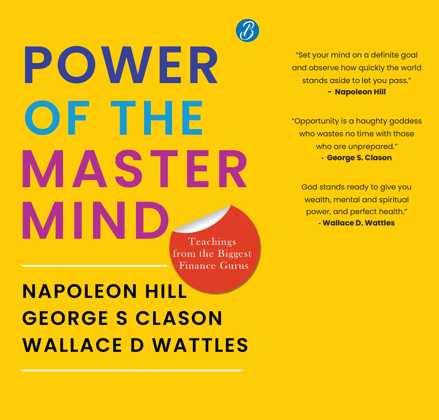 POWER OF THE MASTER MIND
