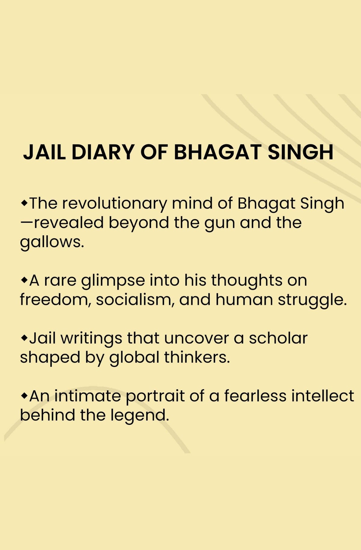 JAIL DIARY OF BHAGAT SINGH