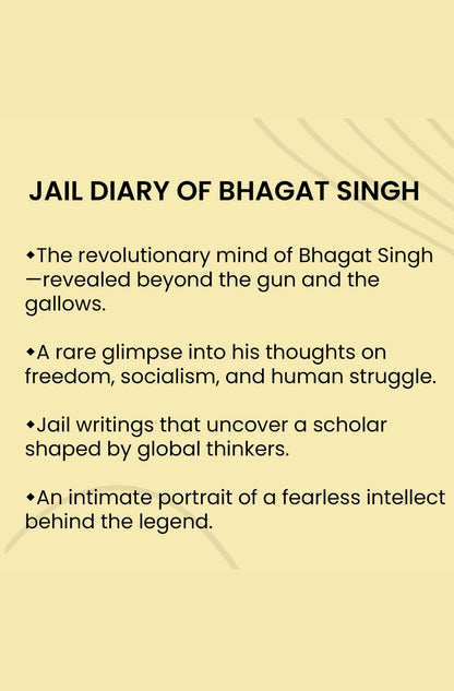 JAIL DIARY OF BHAGAT SINGH