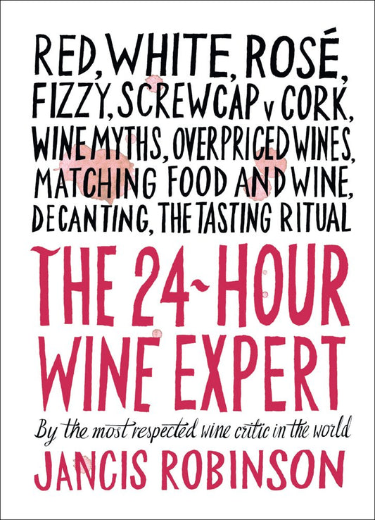 24-HOUR WINE EXPERT book cover