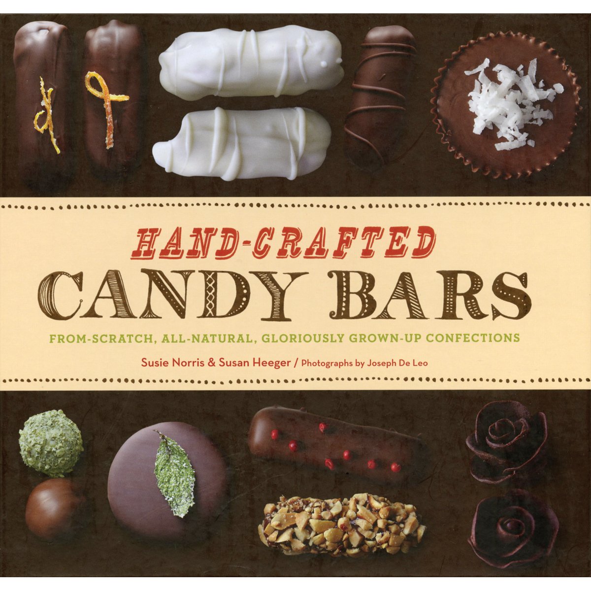 Hand-Crafted Candy Bars book cover