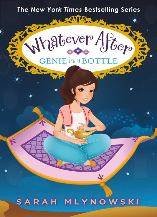 WHATEVER AFTER #09: GENIE IN A BOTTLE book cover