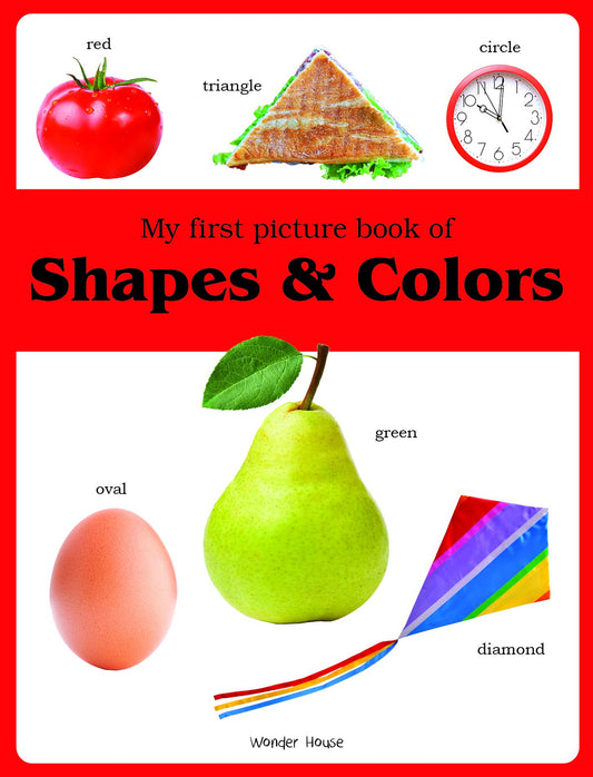 My first picture book of Shapes and Colours: Picture Books for Children book cover