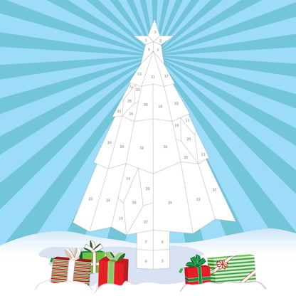 Paint by Sticker Kids: Christmas: Create 10 Pictures One Sticker at a Time! Includes Glitter Stickers