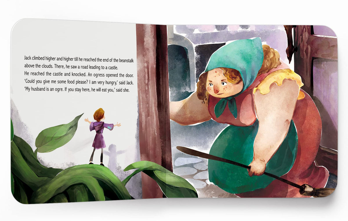 My first Illustrated Fairytale Board Book - Jack and the Beanstalk Board Book