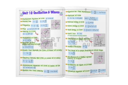 NEET Physics Formula Sheet Handbook New Edition | Handwritten Colorful Notes Book | Quick Revision Guide for Formulas, Derivations & Concepts (Class 11–12 CBSE + NEET Preparation)