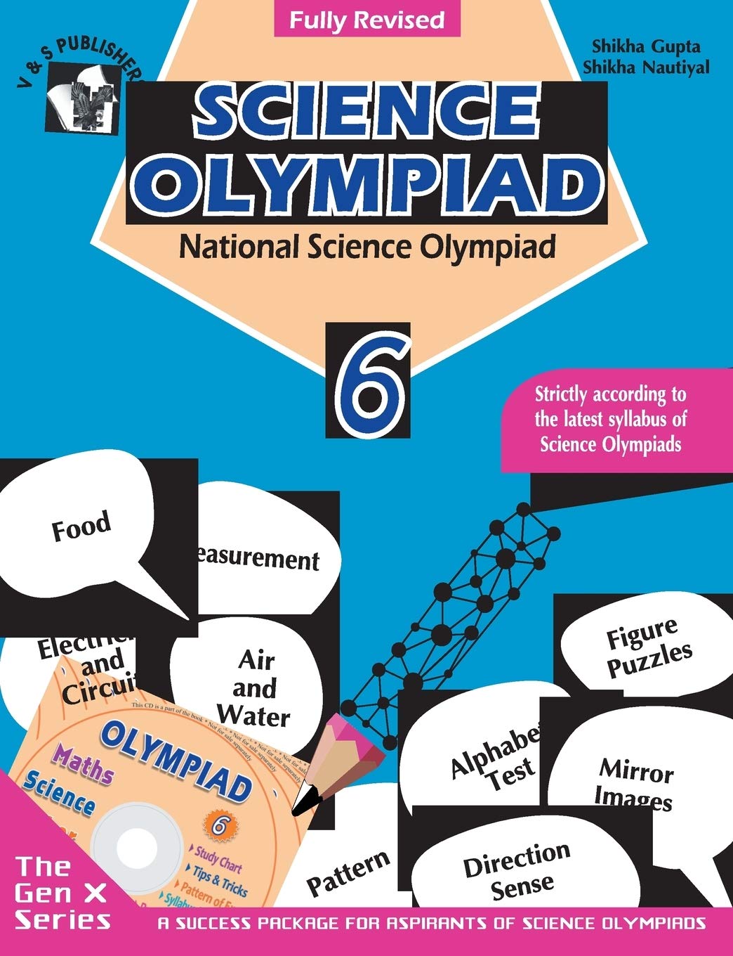 National Science Olympiad - Class 6 (With OMR Sheets) by SHIKHA GUPTA (Author) book cover