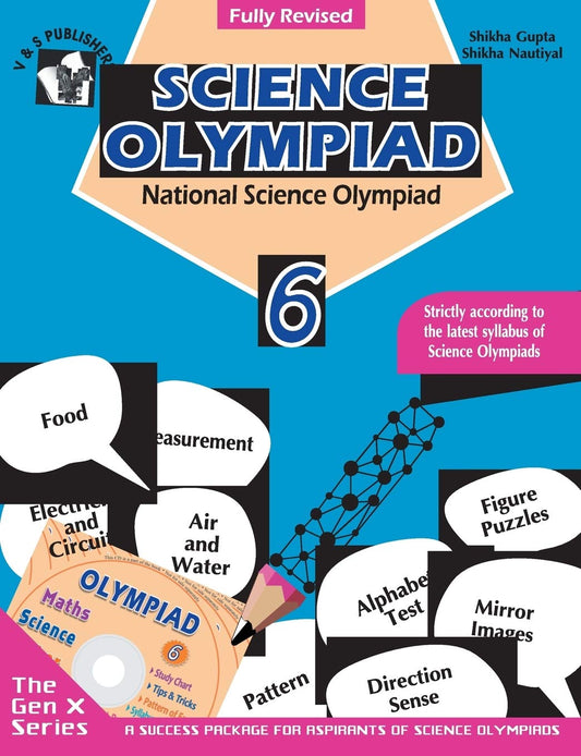 National Science Olympiad - Class 6 (With OMR Sheets) by SHIKHA GUPTA (Author) book cover