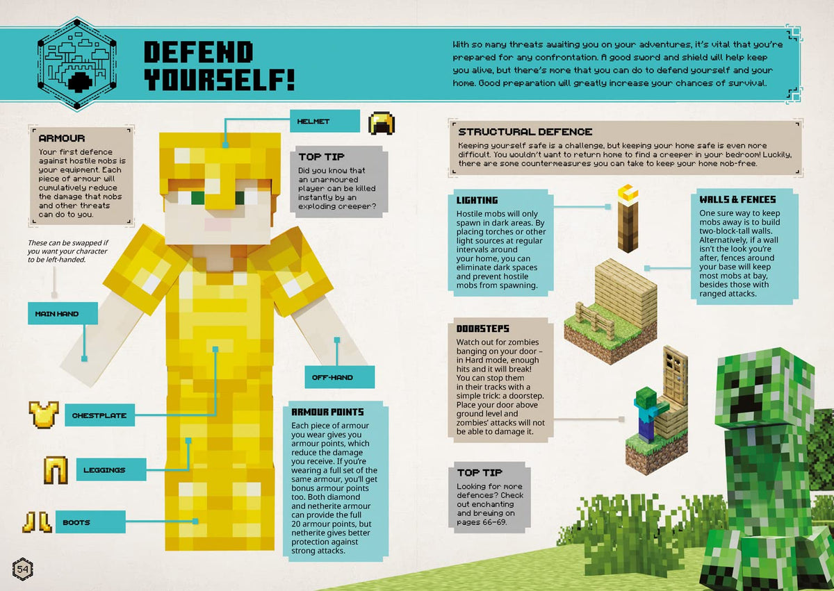 All New Official Minecraft Survival Handbook: The Latest Updated & Revised Essential 2022 Official Guide Book for the Best Selling Video Game of All Time - Perfect for Kids and Teens