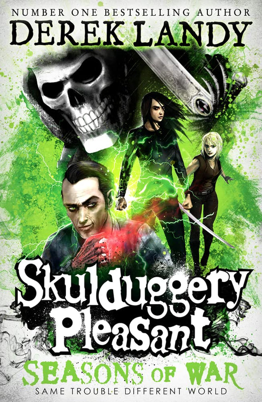 SEASONS OF WAR - SKULDUGGERY PLEASANT (13) book cover