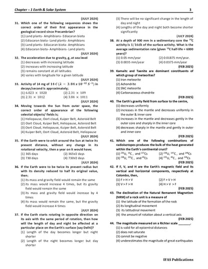 CSIR NET Earth Science & General Aptitude Books 2026 | Previous Year Solved Papers with Detailed Explanations | Topicwise Combo for NTA CSIR UGC NET/JRF, GATE & SET Exams | IFAS Publications