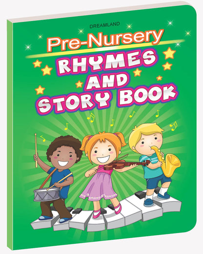 Pre-Nursery Rhymes & Story Book for Age 2- 5 Years | Early Learning Books