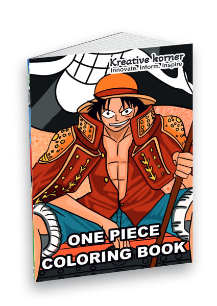 One Piece Anime Colouring Book, A5 Size 14 x 21 cm, 40 Pages, Limited Edition