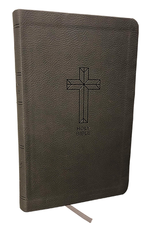NKJV, Value Thinline Bible, Leathersoft, Black, Red Letter, Comfort Print