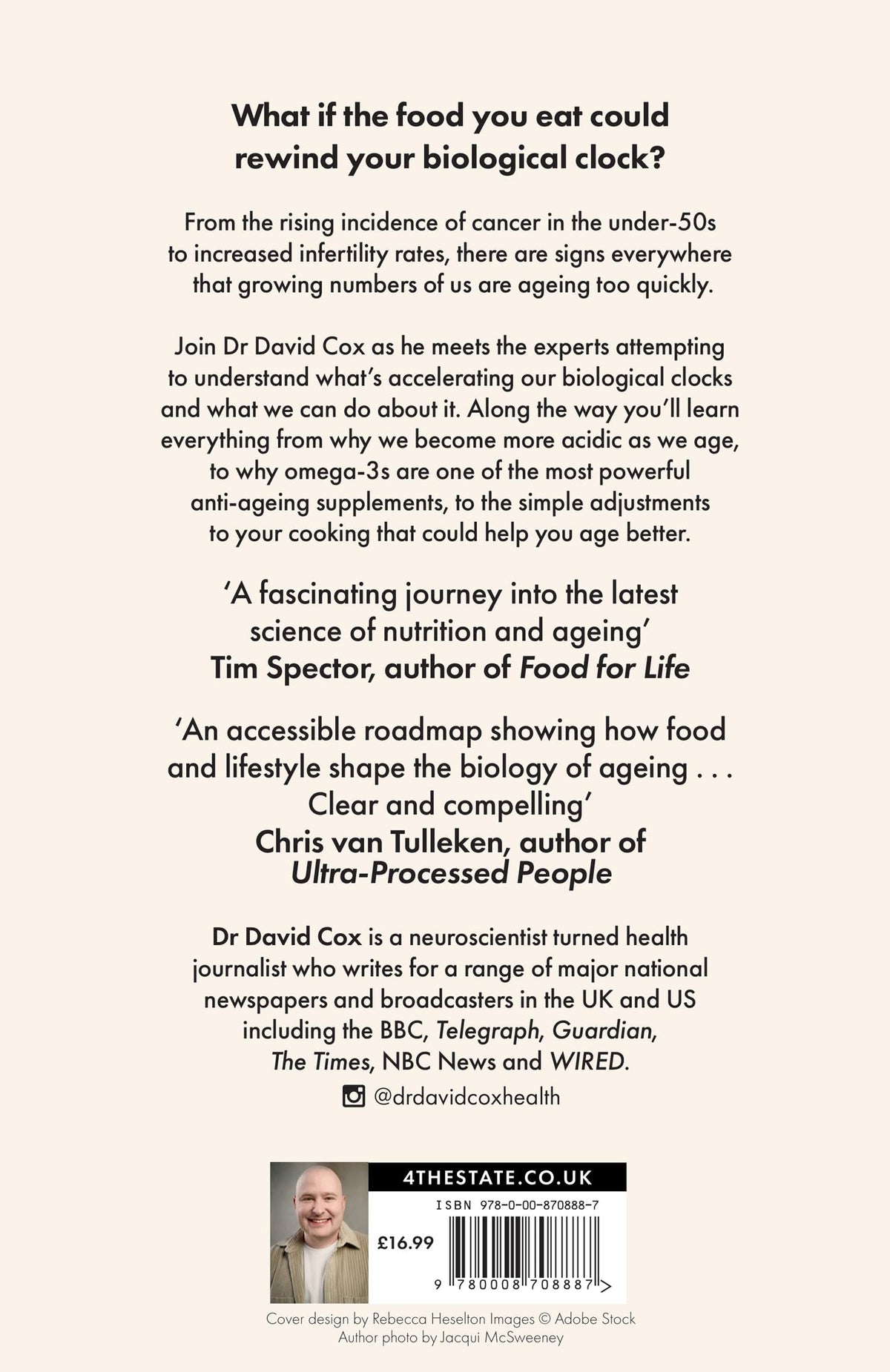 THE AGE CODE: The New Science of Food and How It Can Save Us