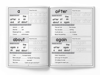 201 Sight Words and Sentences: Activity Book for Children | 800+ Sentences to Read and Practice | Ages 5–8 | 5+ Hours of Learning and Fun