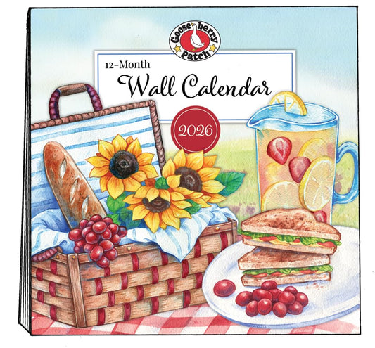 2026 Gooseberry Patch Wall Calendar
