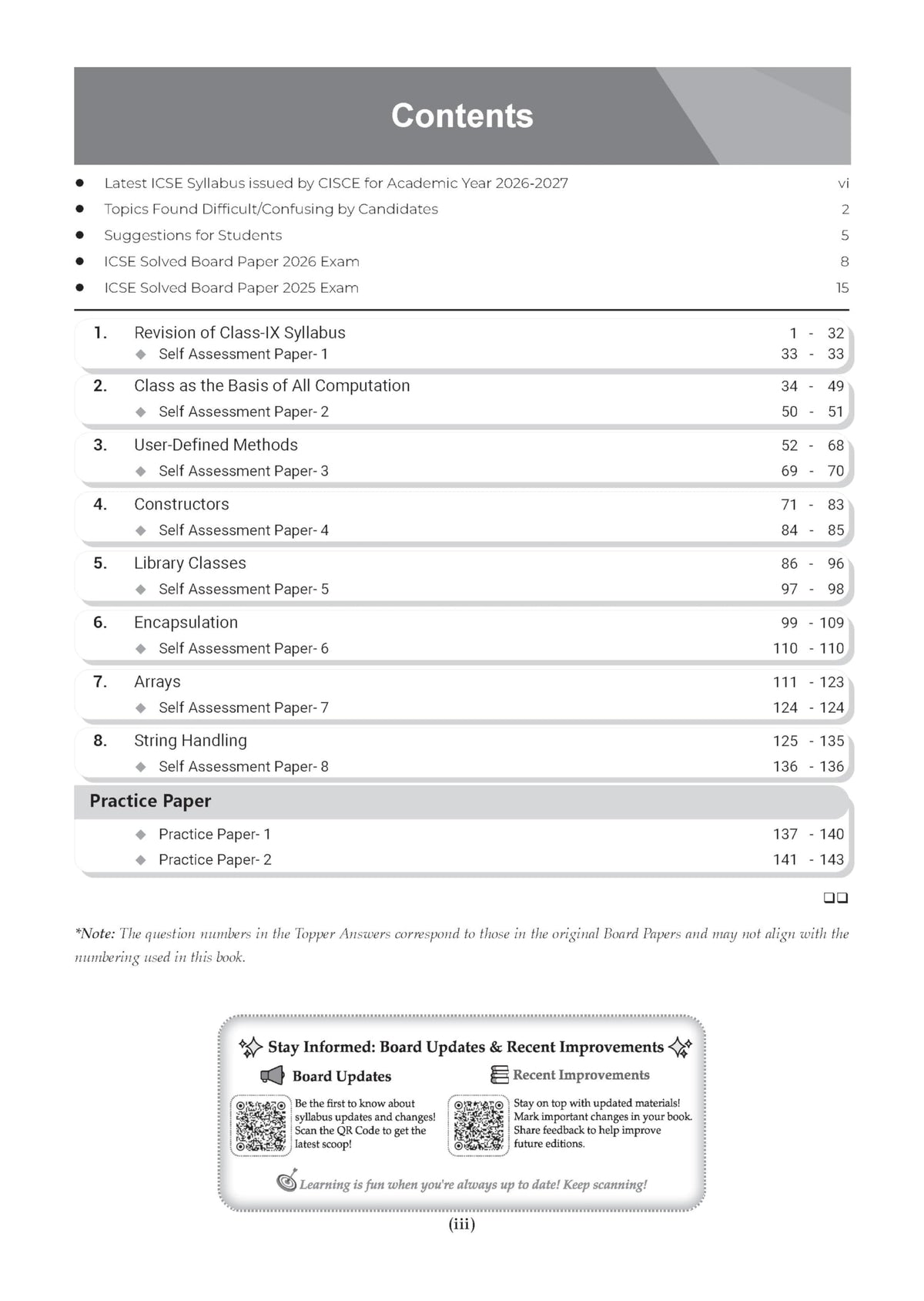 Oswaal Class 10 ICSE Question Bank Computer Applications (2017-2026) | For 2027 Exam Chapter-wise & Topic-wise with Competency Based Questions | Includes 2026 Paper - fully solved | Practice Papers