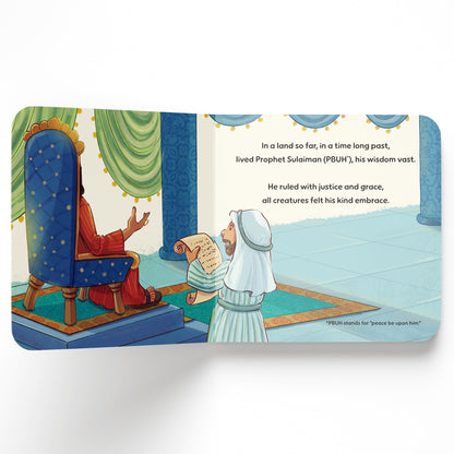 First Quran Stories: Prophet Sulaiman (PBUH) and the Ant: An Illustrated Story Book for Kids About Prophet | Inspirational Islamic Story | Teaches About Kindness, Respect & Wisdom | Ages 5+ [Select Learning]