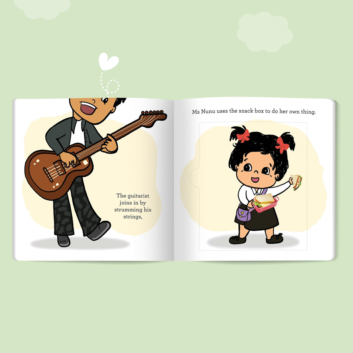 Music for Ms. Nunu by SAM & MI | Lift-the-Flap Board Book for Kids | Interactive Toddler Book on Learning About Sounds | Build Early STEM & STEAM Skills (Ages 0–4)