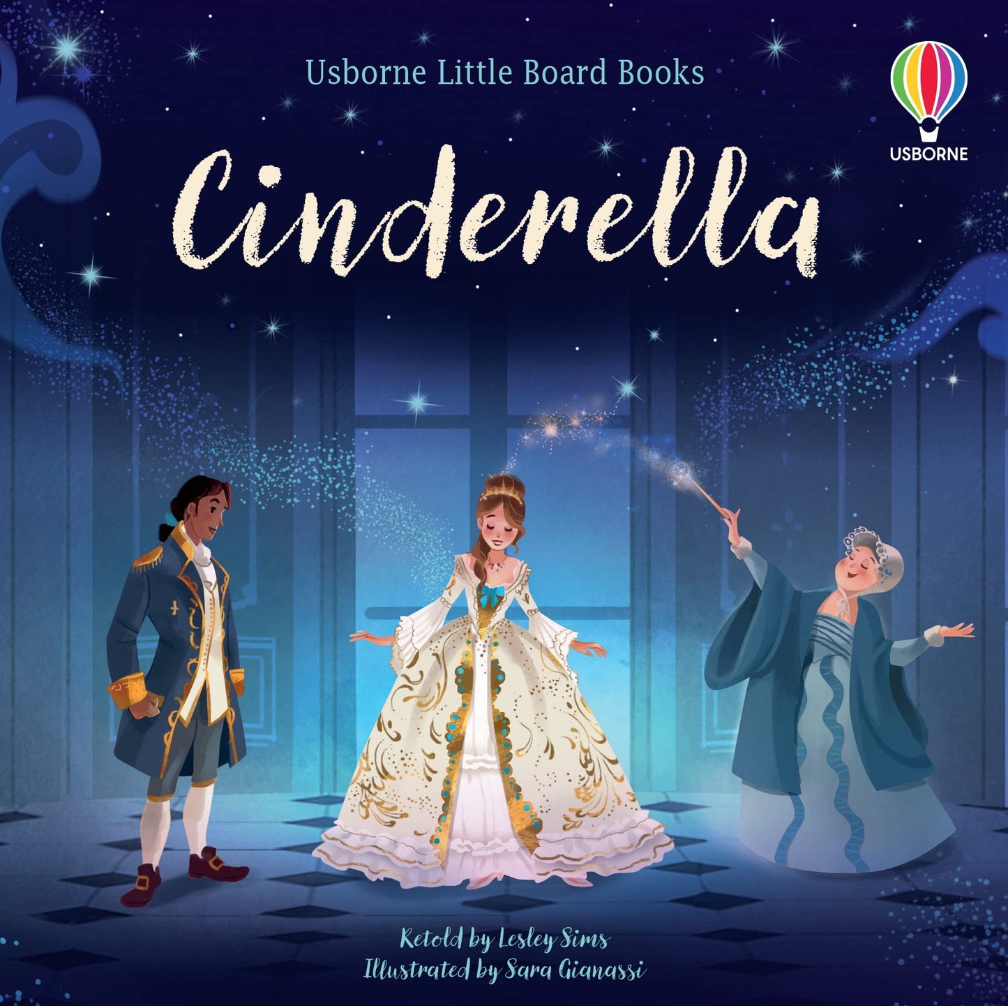 USBORNE LITTLE BOARD BOOKS: CINDERELLA book cover