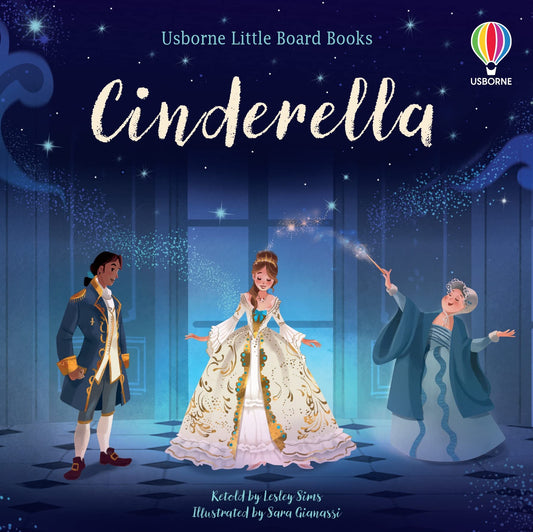 USBORNE LITTLE BOARD BOOKS: CINDERELLA book cover