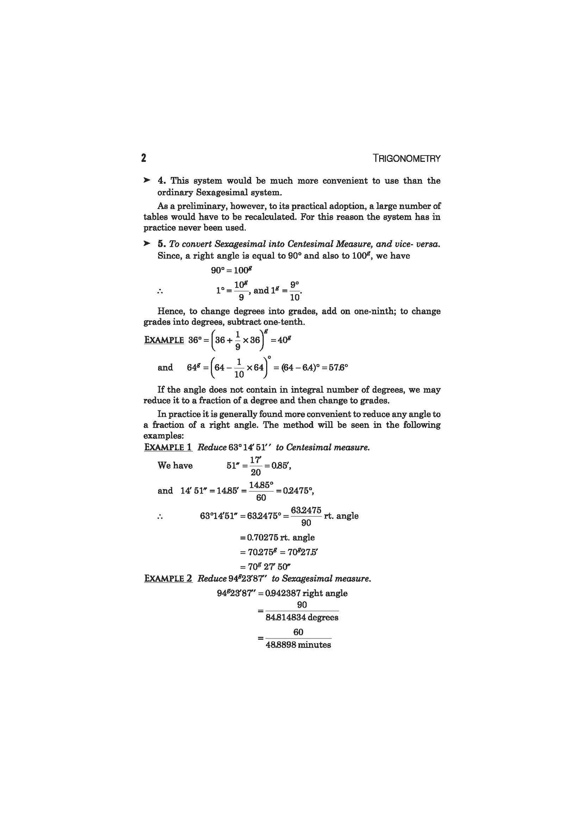 Arihant Classic Text Series Plane Trigonometry Part 1 by SL Loney | Mathematics Book for JEE Advanced, IIT Entrance, Engineering Exam Preparation 2025 (Classic Texts Series for jee)