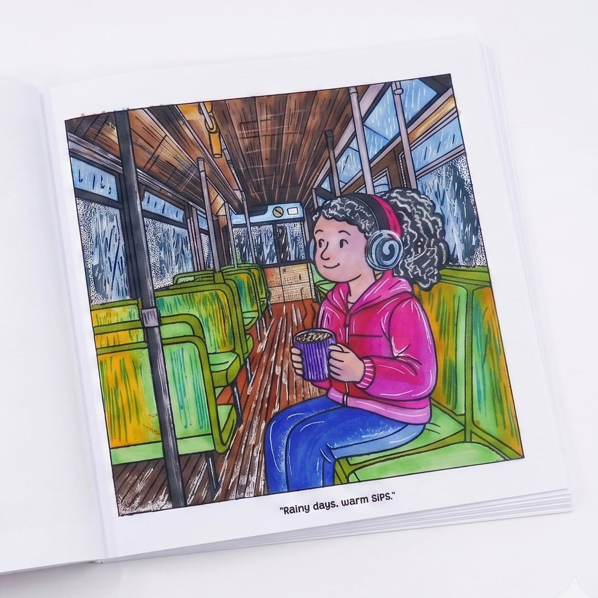 Living My Best Life – A Cozy Coloring Book for Adults & Teens ,Relaxing Cozy Girl Moments, Positive Illustrations & Stress-Free Coloring (Cozy Series)