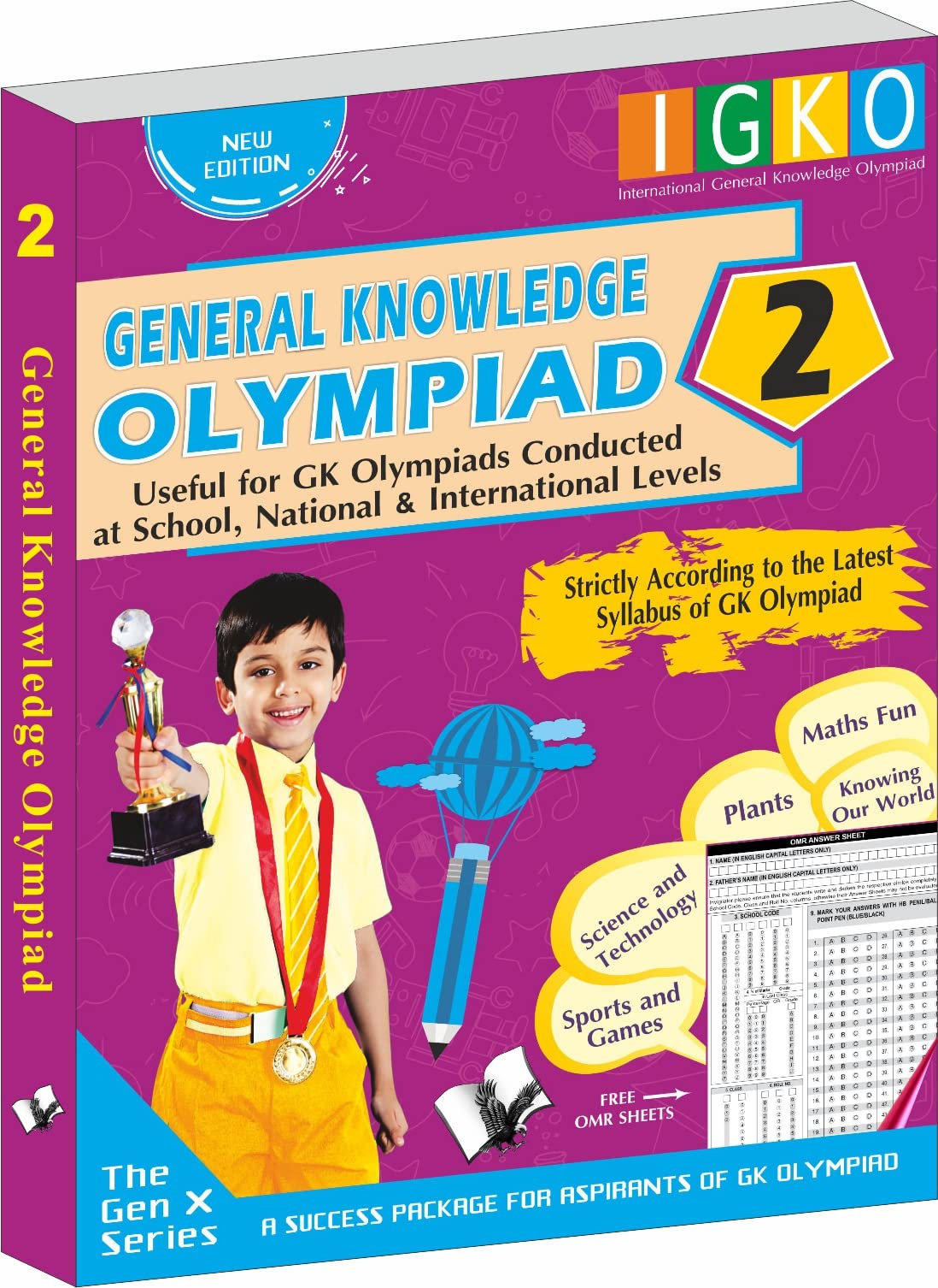 International General Knowledge Olympiad - Class 2(With OMR Sheets)