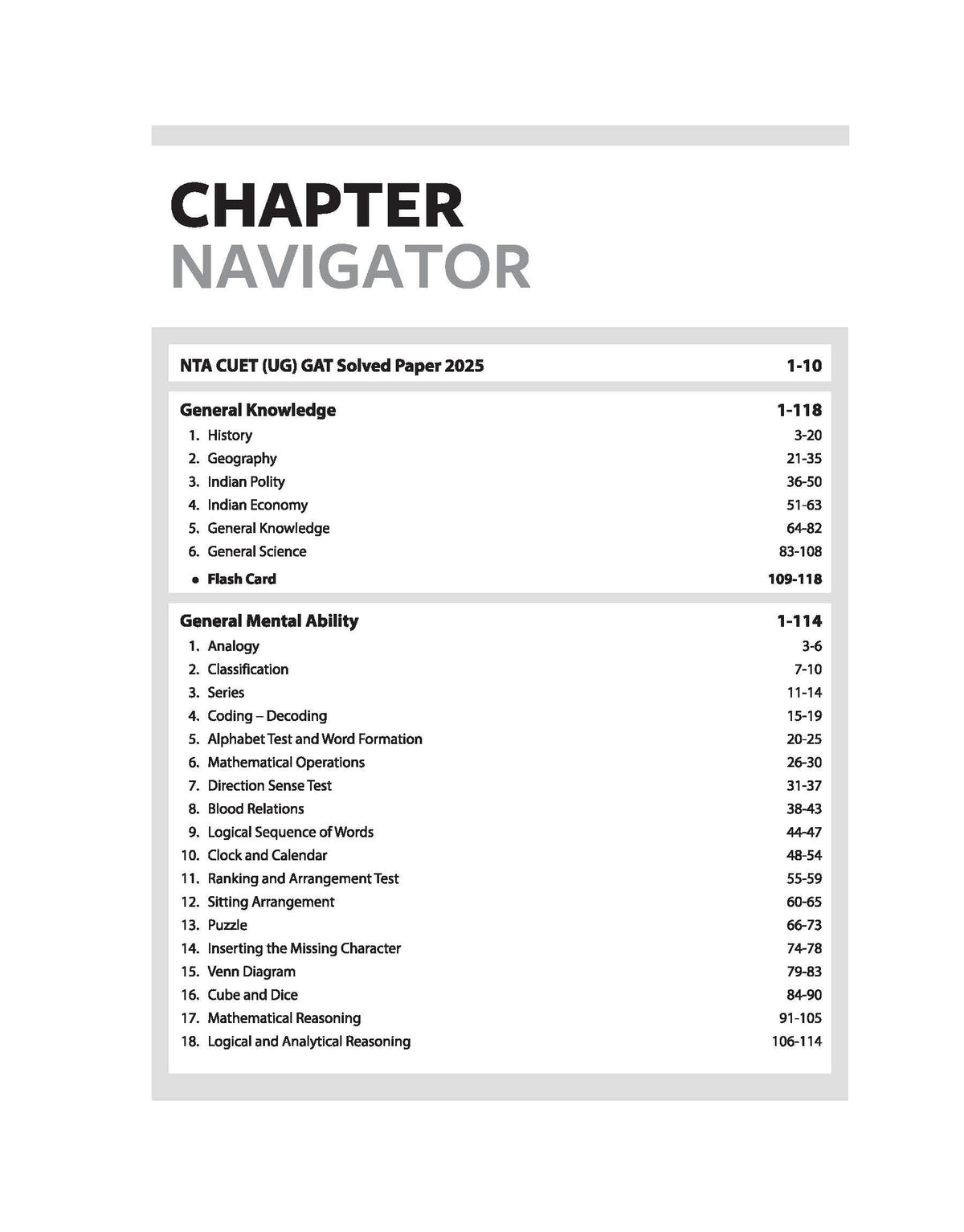 Arihant CUET UG 2026 General Aptitude Test (Section III) Chapterwise Notes & Question Bank | Based on NTA Test Pattern | 1000+ MCQs, Quick Revision ... Qs | CUET 2025 Solved Paper & Online Support