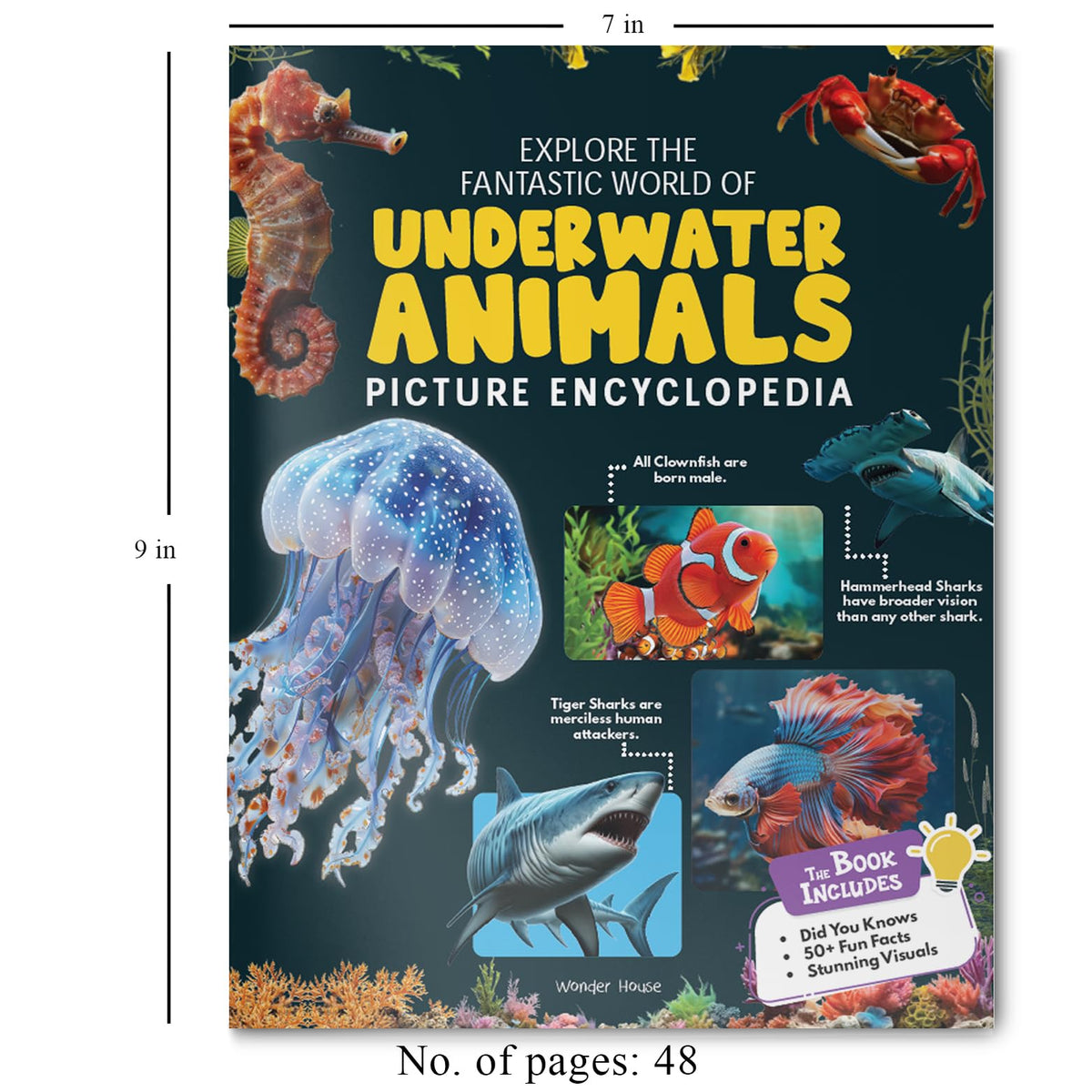 Explore Fantastic World of Underwater Animals Picture Encyclopedia