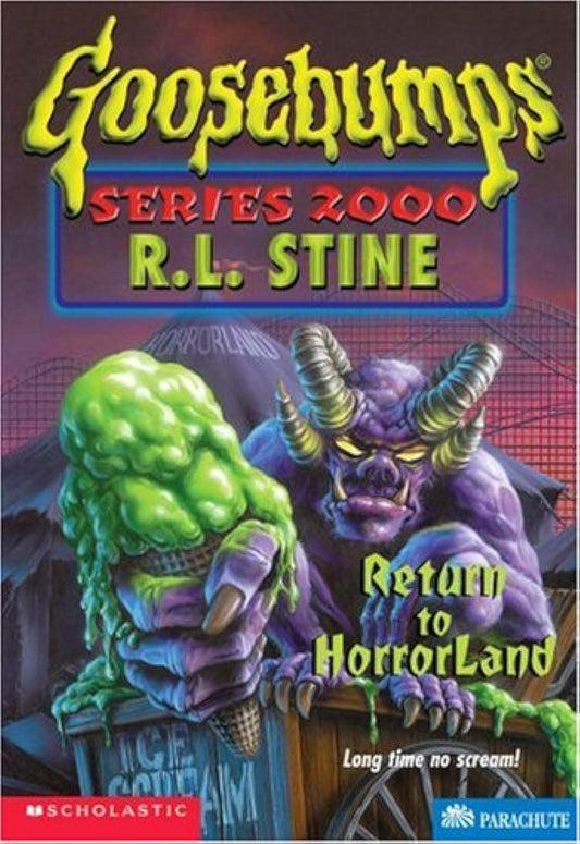 GB SERIES 2000 #13 RETURN TO HORROR LAND book cover