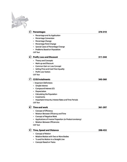 Arihant Quantum CAT Quantitative Aptitude Book | MBA Entrance Exam Preparation Guide | QA Concepts, Practice Questions & Shortcuts | Useful for CAT, ... CSAT, SSC & Bank PO | by Sarvesh K Verma