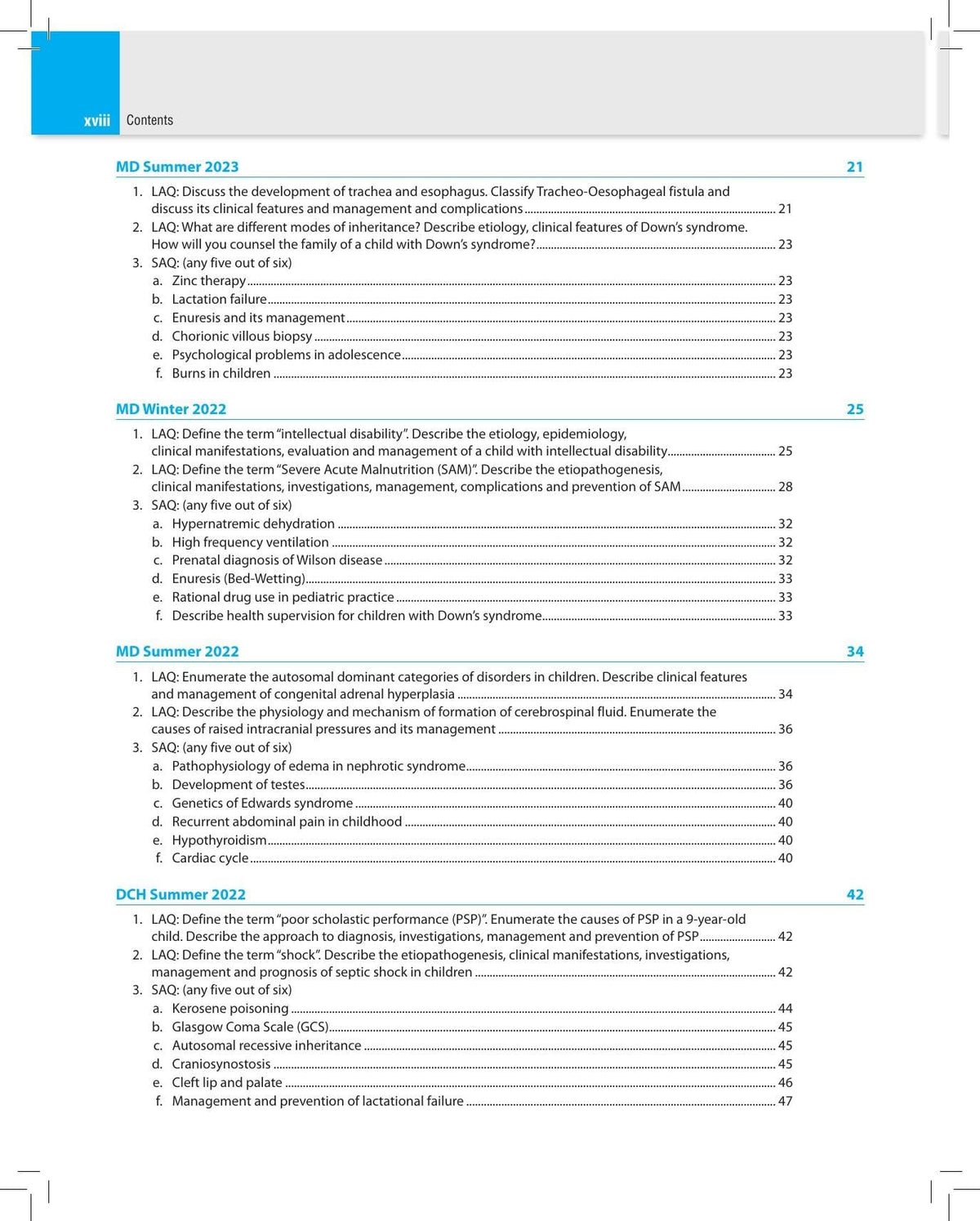 Solved Papers Pediatrics for PG Students, 5/E | Previous Years' Solved Papers (2014-2024) PYQs | A must for MD and DNB Pediatrics, DCH, CPS and Other Examinations Across India: 1