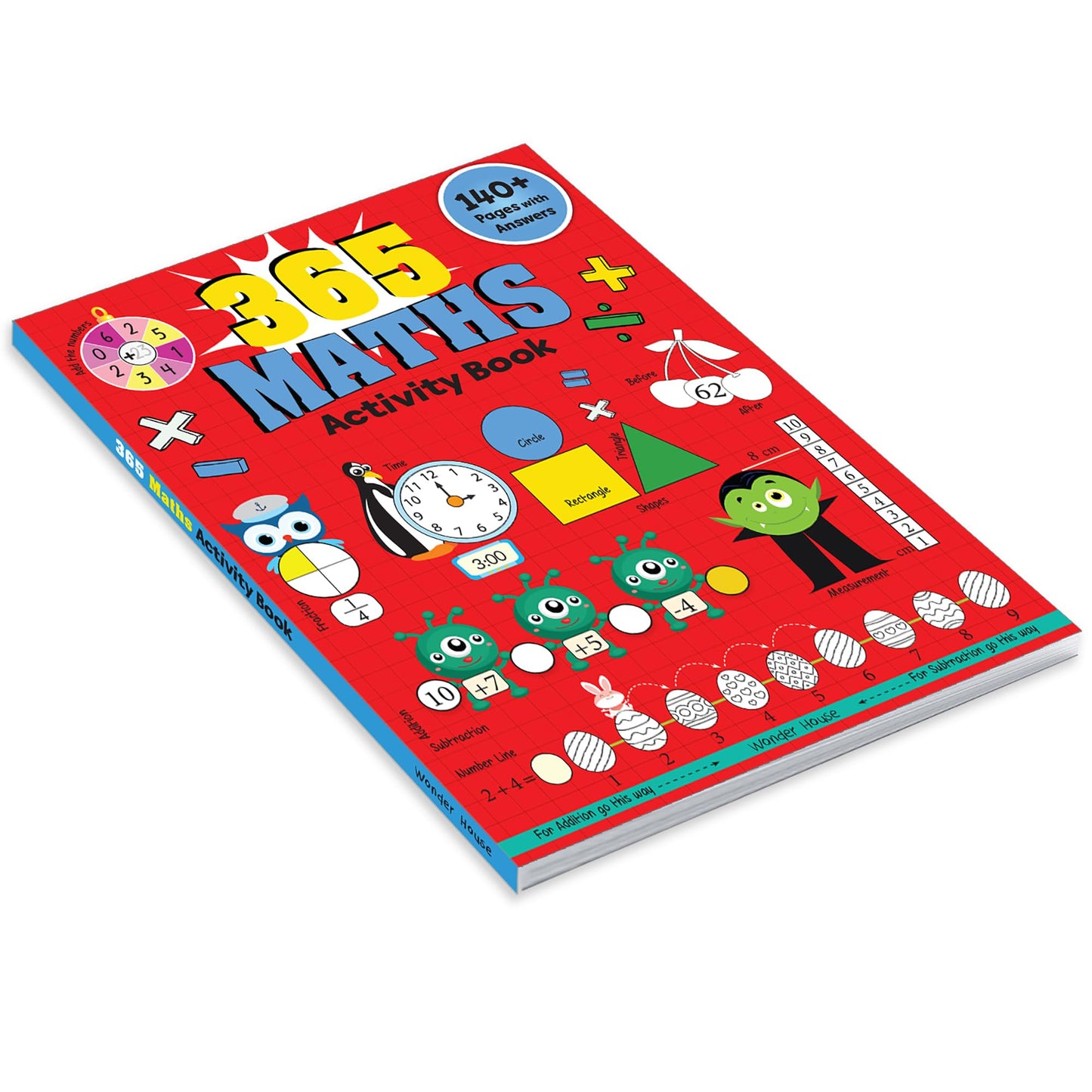 365 Maths Activity Book For Kids: Age 5+