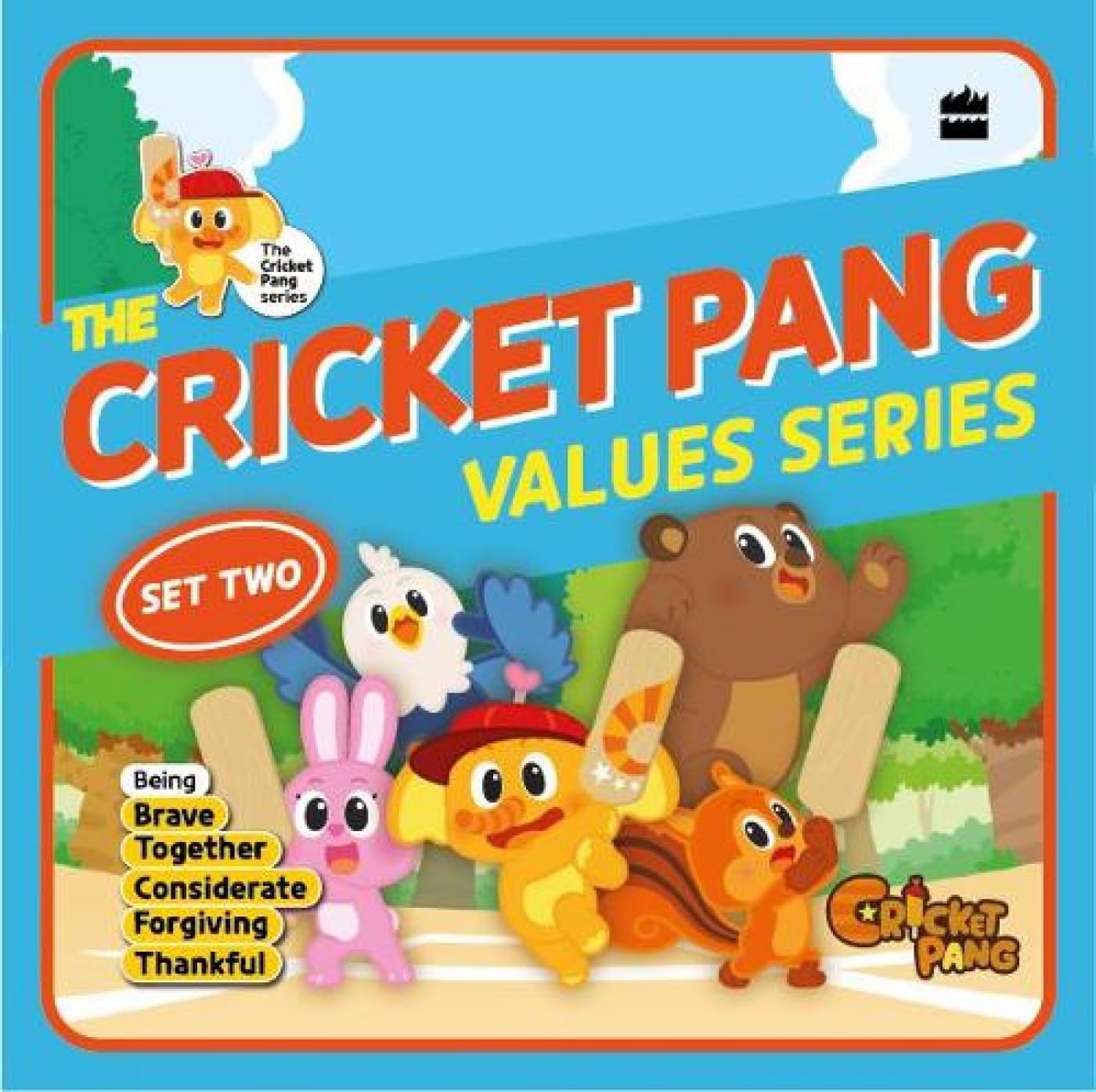 The Cricket Pang Values Series: Set 2 (slipcase with 5 books) book cover