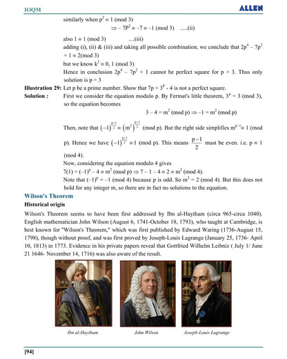 Indian Olympiad Qualifier in Mathematics (IOQM/ PRE-RMO) Book Part 1 & 2 with Solutions for Class 8 to 12 (Set of 3 Books Combo) by ALLEN