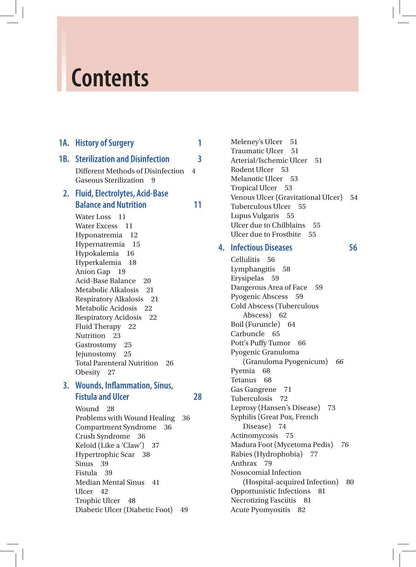 SRB's Surgery for Dental Students, 3/E for BDS Students | General Surgery Textbook with Head-Neck, Salivary Glands, Maxillofacial Injuries, Oral Cavity and Clinical Examination for Practicals