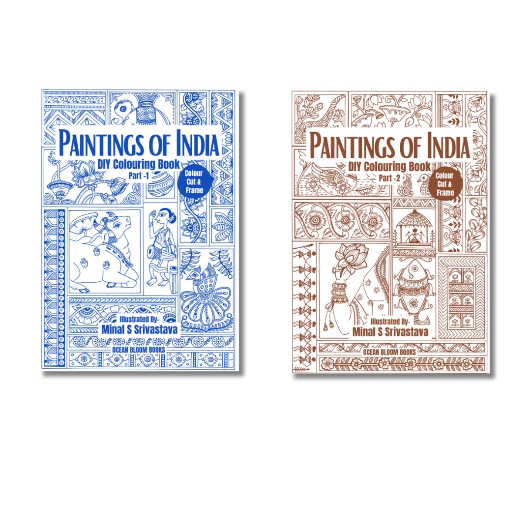 Paintings of India - Part 1 and Part 2 | Combo Pack