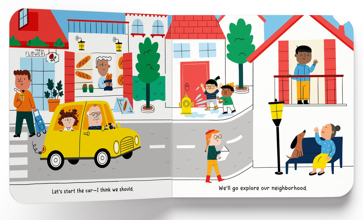 In My C Up, Down And All Around The Town – Interactive Board Book For Kids | Ride Through The Neighborhood With Fun Rhymes, Bright Pictures & ... For Toddlers & Preschoolers | Ages 2–5 Years