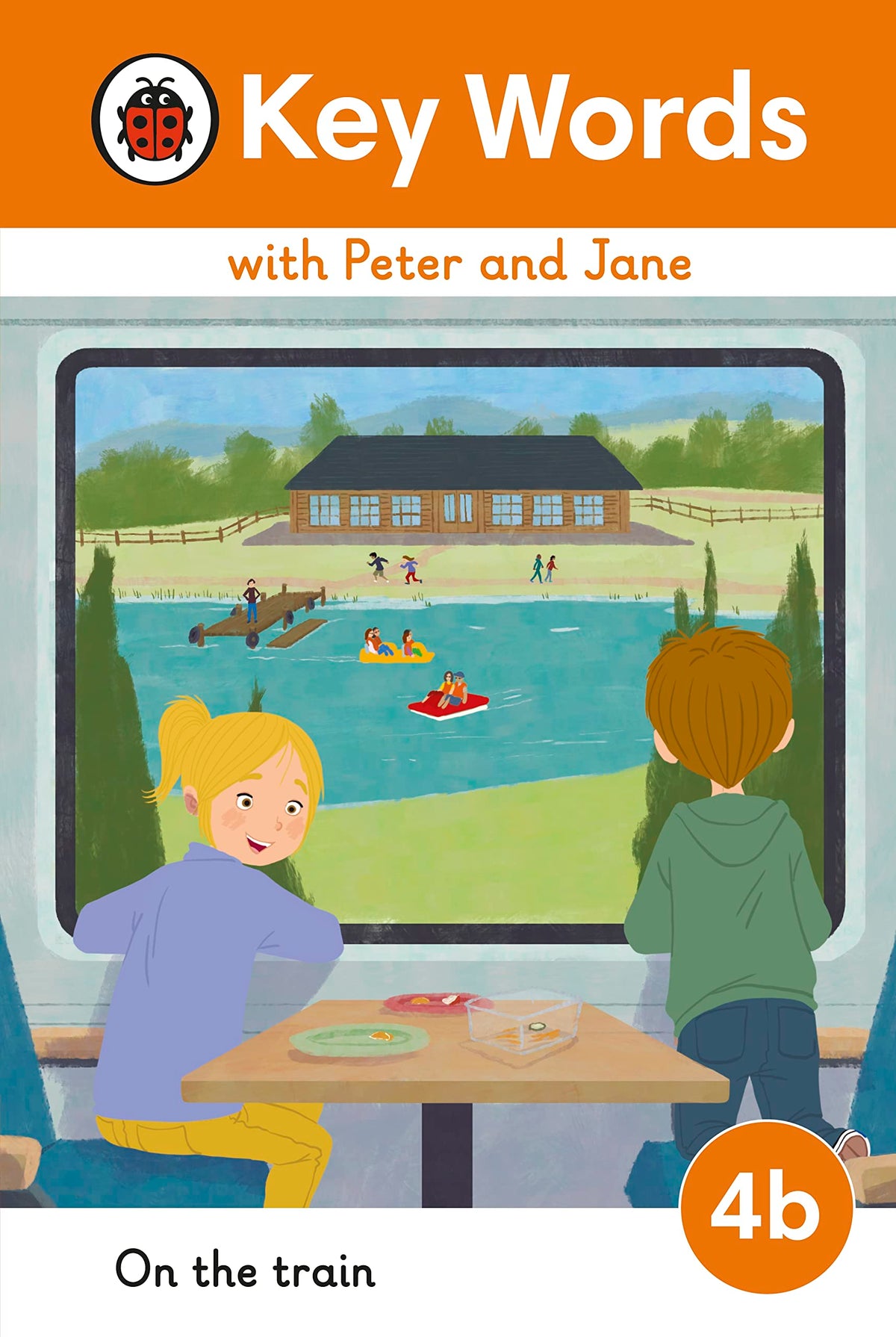 Key Words with Peter and Jane Level 4b – On the Train book cover