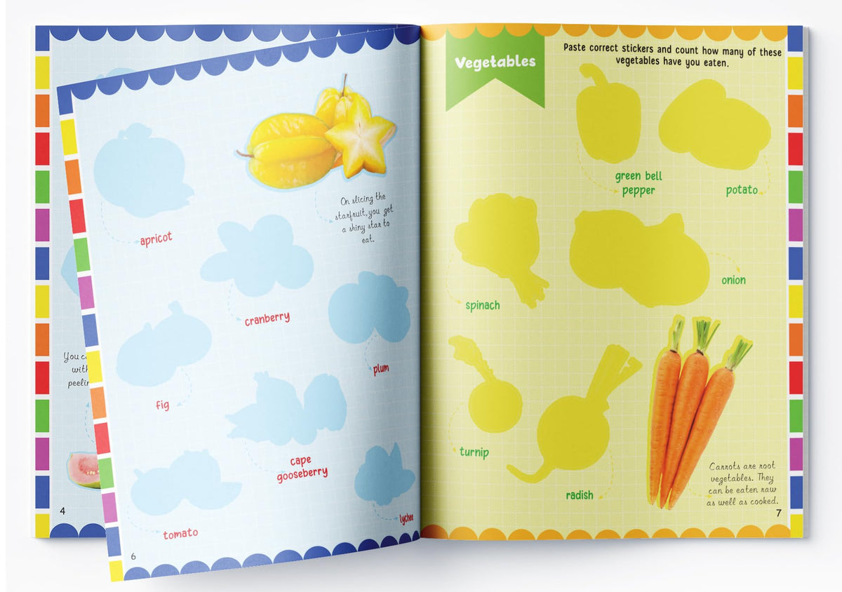 My First 100 Food Stickers