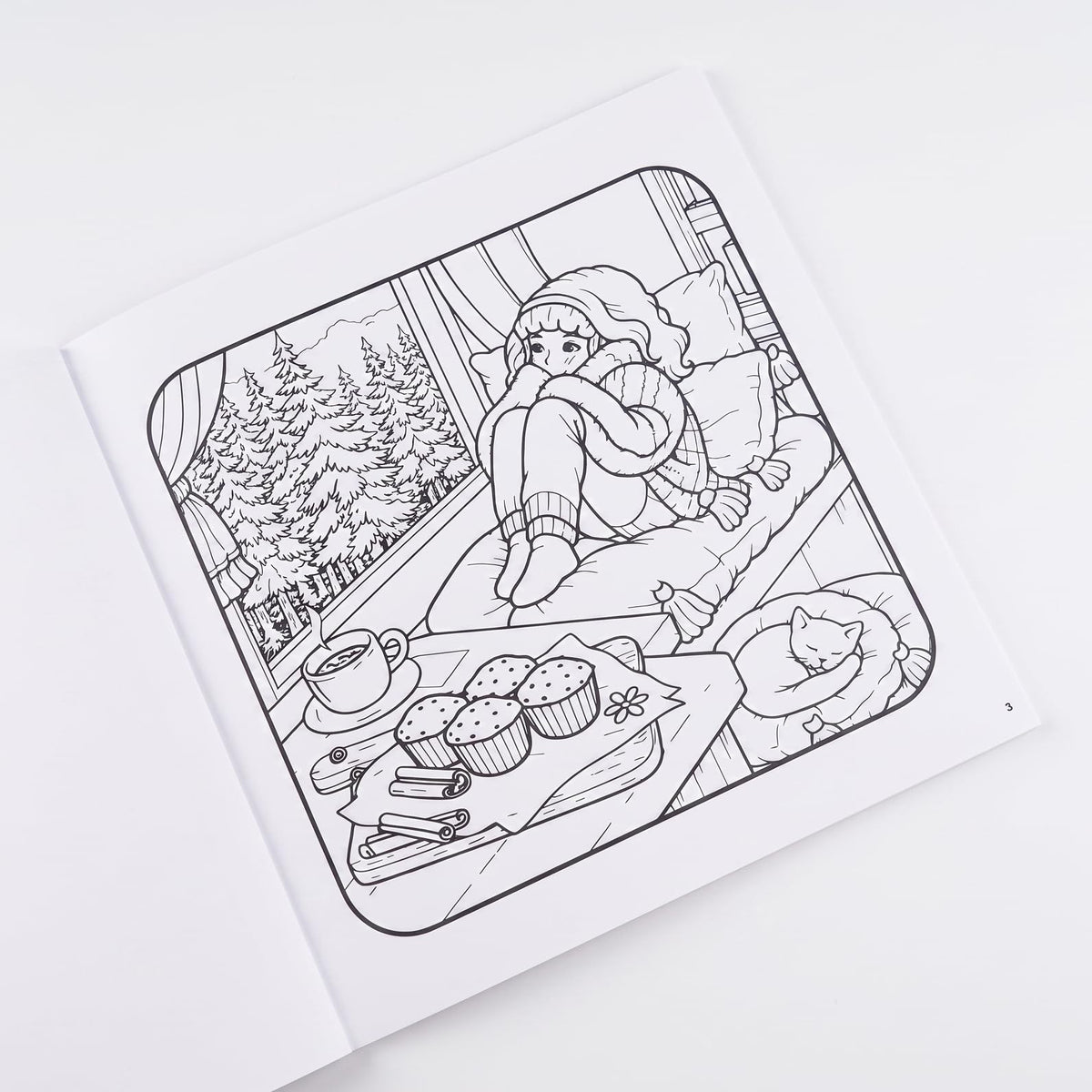 Cozy Cravings Colouring Book – Cute Dessert Colouring Book for Adults, Teens & Kids | Girly Moments, Cozy Girl Moments, Cakes, Coffee, Ice Cream, Sweet Treats & Easy Colouring Pages (Cozy Series)
