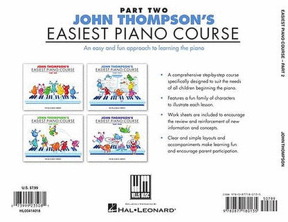 John Thompson's Easiest Piano Course 2