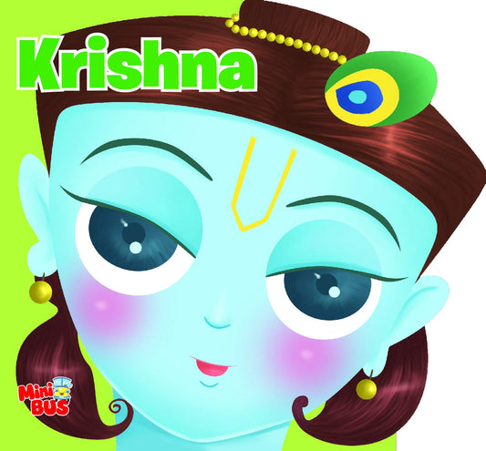 Cutout Board Book: Krishna(Gods Goddesses and Saints) (Cutout Books) by Om Books Editorial Team (Author) book cover