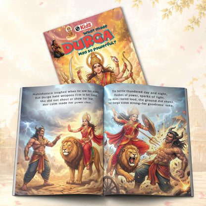 Mythology Books for Kids, Set of 5 Goddesses Books, Durga, Saraswati, Lakshmi, Kali & Parvati, Story Book for Kids