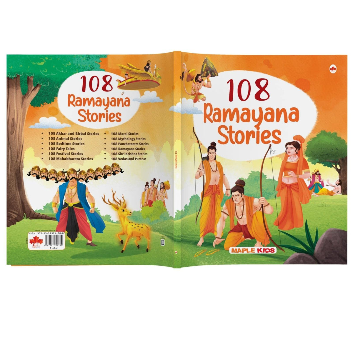 108 Ramayana Stories (Illustrated) - Story Book for Kids - English Short Stories - Epic of India - Bedtime Children Stories - 3 to 10 Years Old Children - Read Aloud to Infants, Toddlers