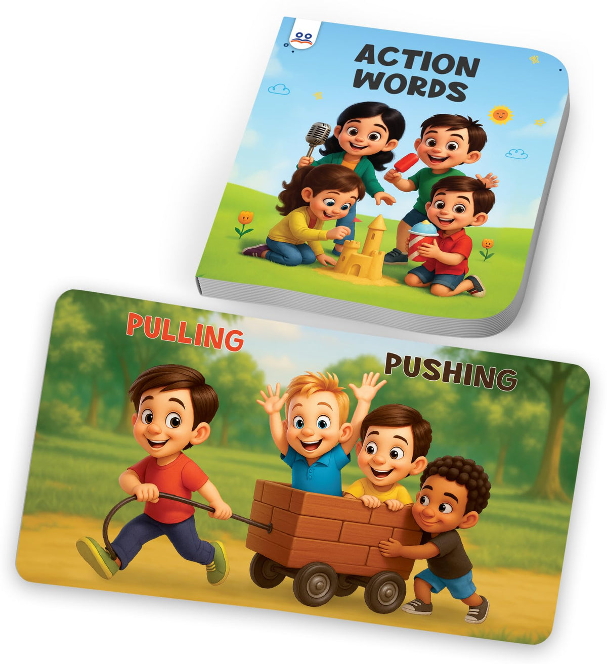 My First Library Box Set 10 Board Books | Premium Quality Kids Books for 1 Year - 4 Year Old | Early Learning Books - About Me, Rhymes, Foods, Shapes, ... Around Me, Action Words & People at Work